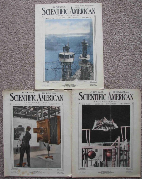 Image for Scientific American, A Weekly Review of Progress; Includes the three issues for October 1921 (October 1, October 8, and October 15) Scientific American, A Weekly Review of Progress; Includes the three issues for October 1921 (October 1, October 8, and October 15)