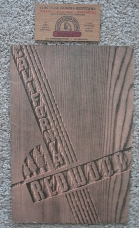 Calfornia Redwood [brochure]
