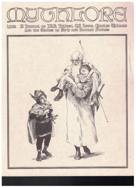 Mythlore: A Journal of J.R.R. Tolkien, C.S. Lewis, Charles Williams and the Genres of Myth and Fantasy Studies (Issue 72 / Spring 1993 / Vol. 19, No. 2)