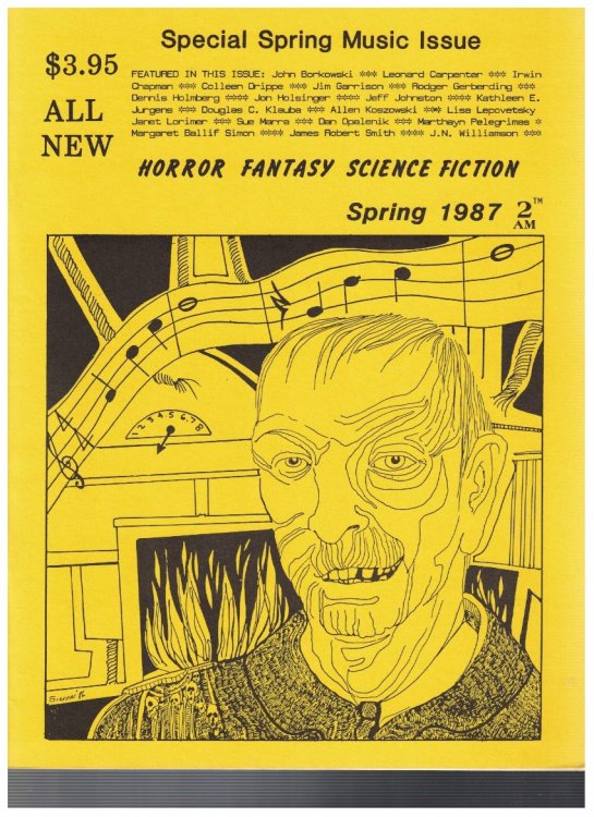 2 AM Magazine; Volume 1, Number 3, Spring, 1987 [Horror, Fantasy, Science Fiction magazine]