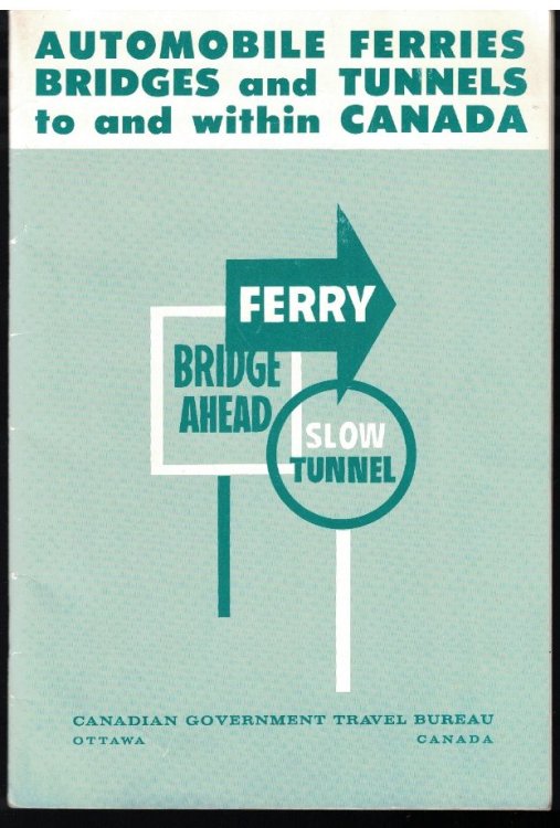 1963 Automobile Ferries, Bridges and Tunnels to and within Canada