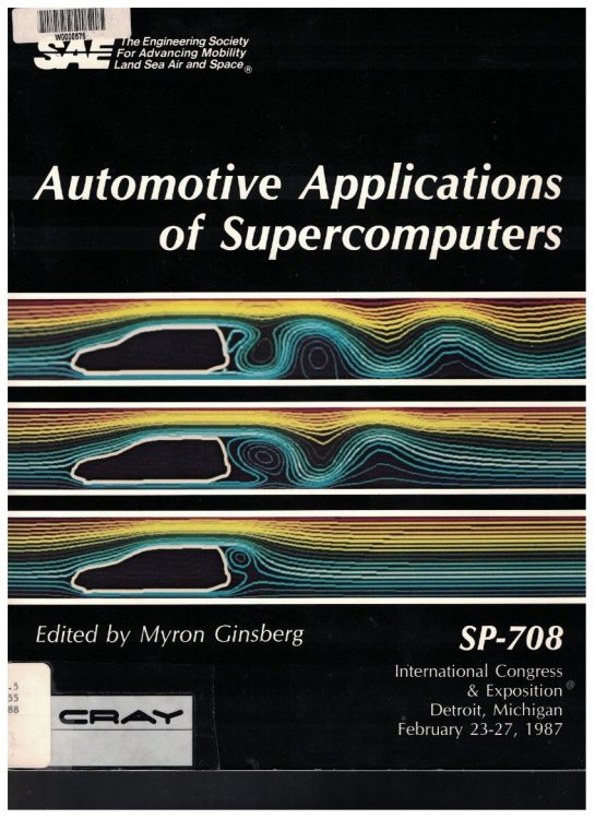 Image for Automotive Applications Of Supercomputers Automotive Applications Of Supercomputers