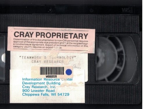 Teamwork & Technology, Cray Research [VHS Videotape]