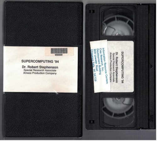 Supercomputing '94: Dr. Robert Stephenson (Special Research Associate, Amoco Production Company) [VHS Videotape] [Cray Research]