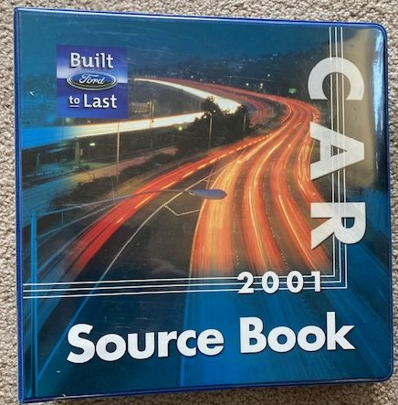 Image for 2001 Ford Car Source Book 2001 Ford Car Source Book