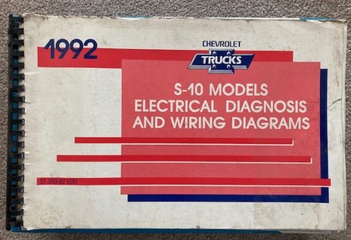 Image for 1992 Chevrolet Trucks, S-10 Models: Electrical Diagnosis and Wiring Diagrams Manual 1992 Chevrolet Trucks, S-10 Models: Electrical Diagnosis and Wiring Diagrams Manual