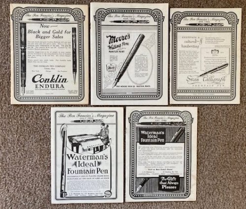 The Pen Fancier's Magazine [5 issues from 1986]