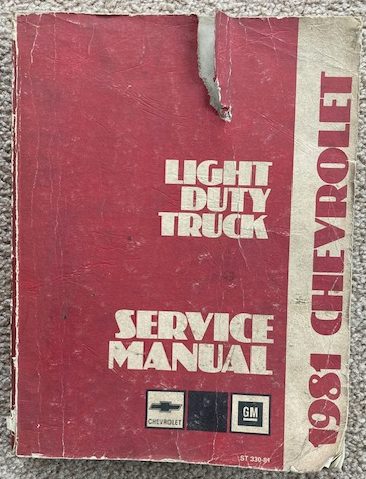 Image for 1981 Chevrolet Light Duty Truck (Series 10-35) Chassis Service Manual 1981 Chevrolet Light Duty Truck (Series 10-35) Chassis Service Manual