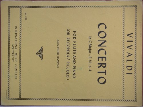 Concerto in C Major-F.VI, No. 4 (Flute)