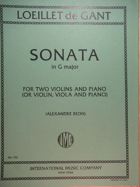 Sonata in G Major