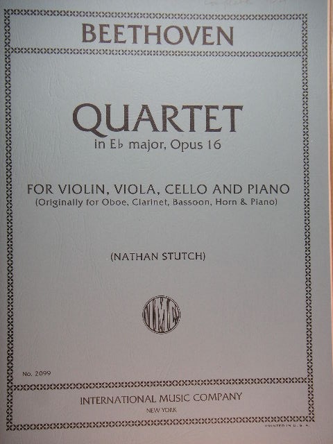 Quartet in E-flat Major, Op. 16