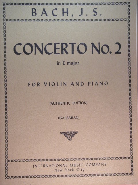 Concerto No. 2 in E Major