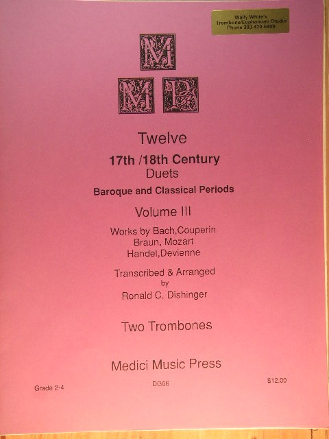 Twelve 17th/18th Century Duets Vol. 3 (Album)