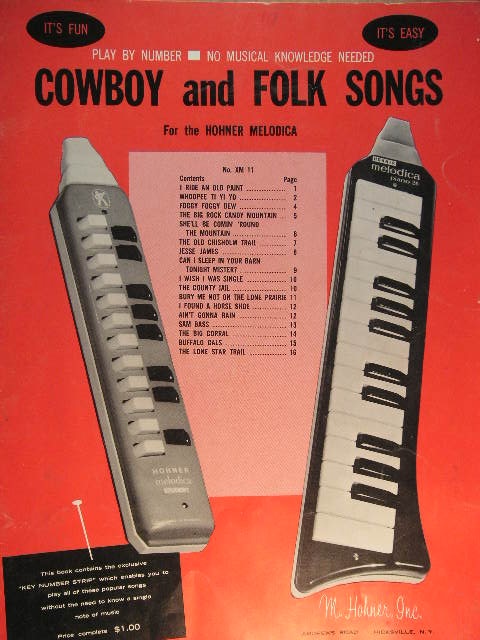Cowboy and Folk Songs for the Hohner Melodica (Album)
