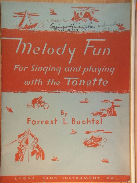 Melody Fun for singing and playingthe Tonette