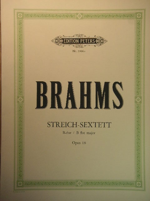 String Sextet in B-flat major Op. 18