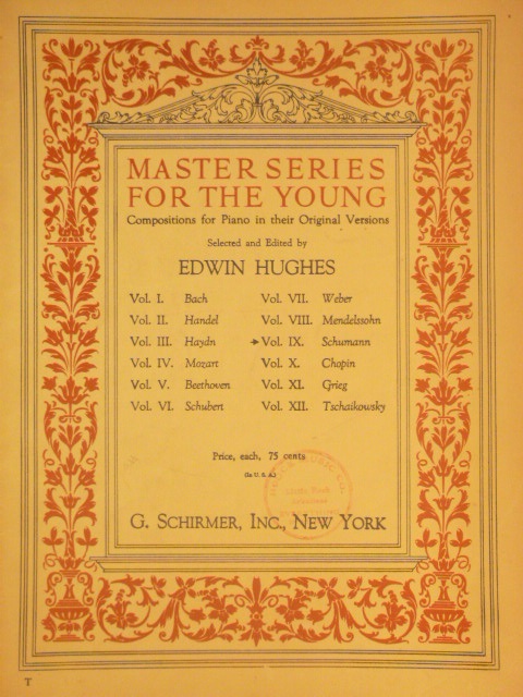 Schumann: Master Series for the Young