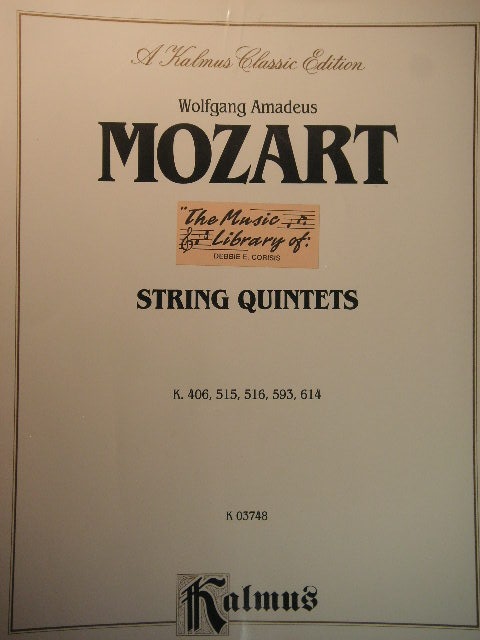 ALBUM: String Quintets