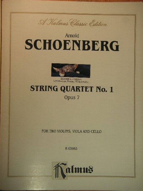 String Quartet No. 1 Op. 7