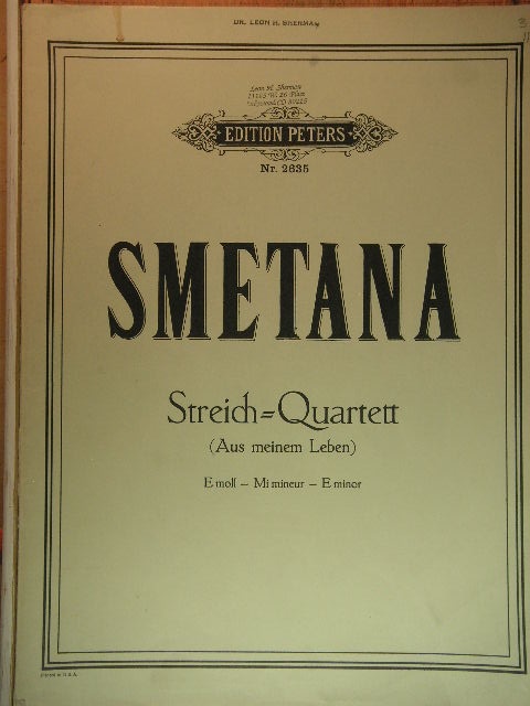 String Quartet in E minor (No. 1)