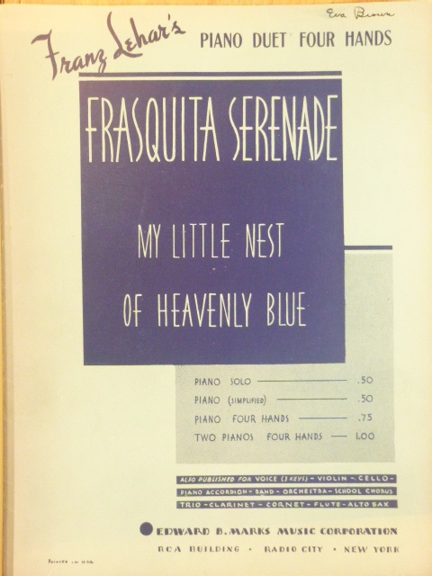 Frasquita Serenade