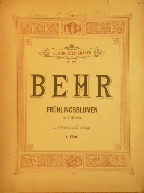 Fruhlingsblumen Book 1
