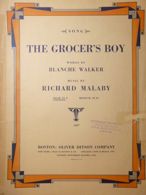 The Grocer's Boy