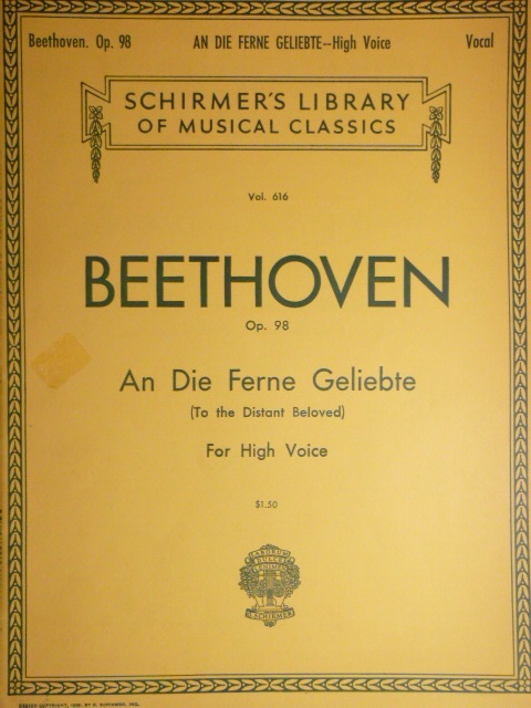An Die Ferne Geliebte, Op. 98