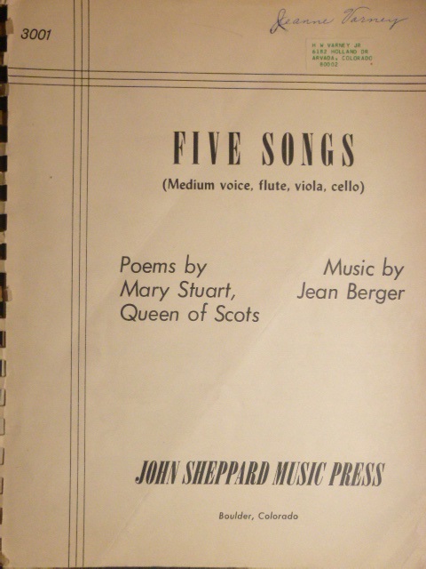 Five Songs