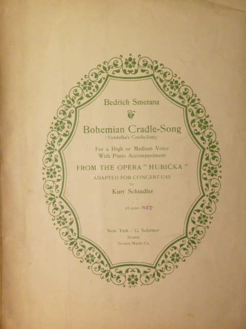 Bohemian Cradle-Song (from 