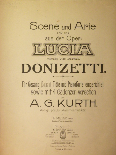 Scene und Arie No 13 (from 