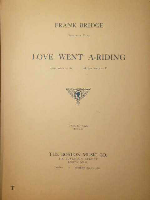 Love Went A-Riding