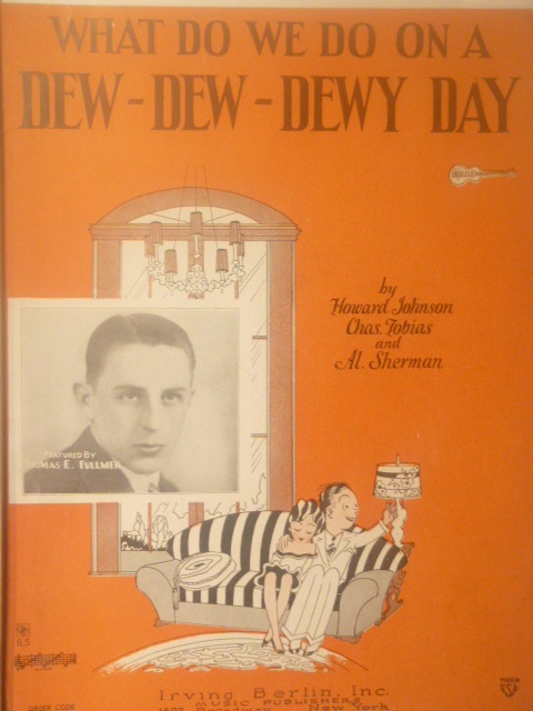 What Do We Do on a Dew-Dew-Dewy Day