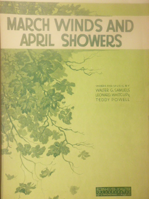 March Winds and April Showers