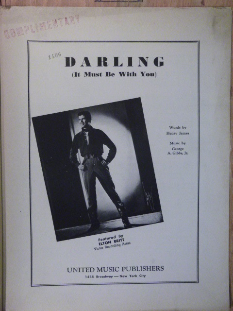 Darling (It Must Be With You)