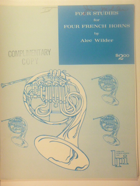 Four Studies for Four French Horns
