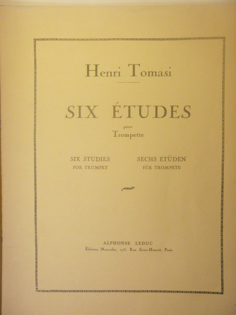 Six Etudes pour Trumpette