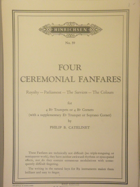 Four Ceremonial Fanfares