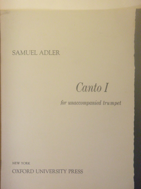 Canto I