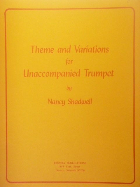 Theme and Variations for Unaccompanied Trumpet