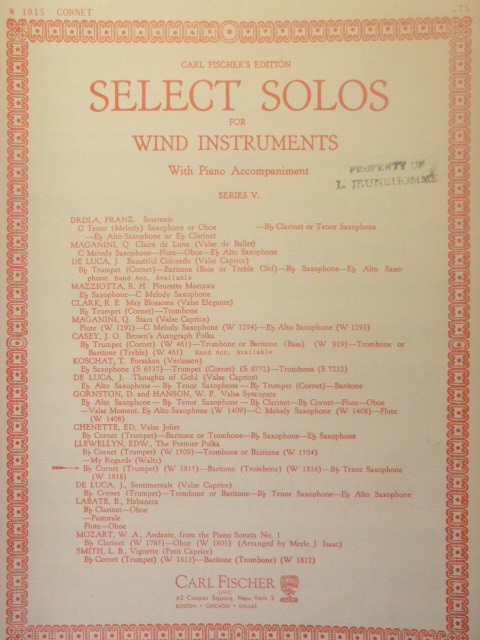 COLLECTION: Three Polkas for Trumpet and Piano