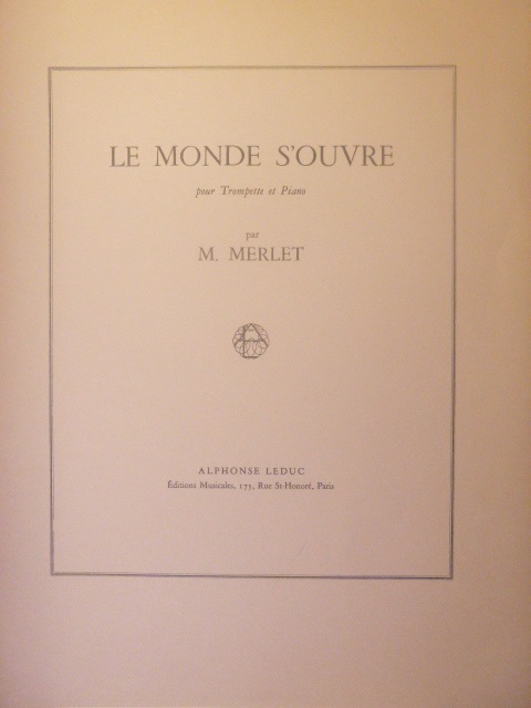 Le Monde S'Ouvre