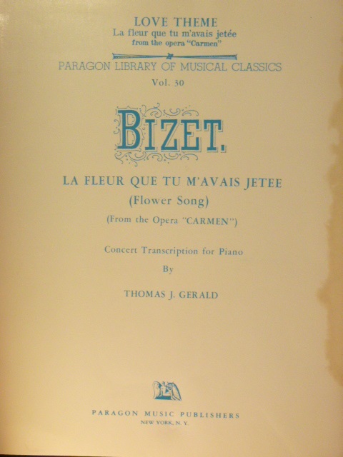 La Fleur Que Tu M'Avais Jetee
