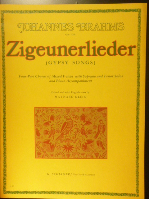 Zigeunerlieder Op. 103