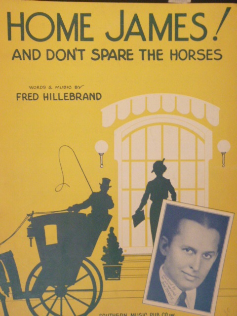 Home James, And Don't Spare The Horses
