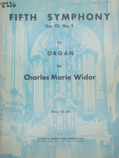 Fifth Symphony Op. 42, No. 5