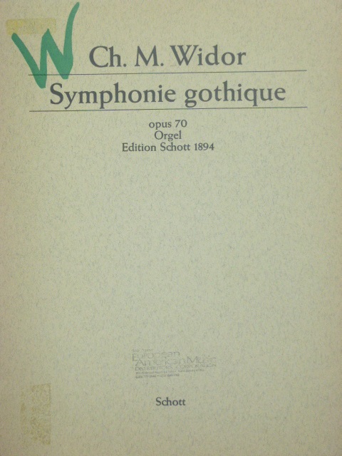 Symphonie Gothique Op. 70