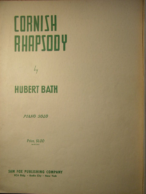 Cornish Rhapsody