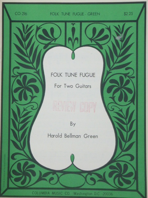 Folk Tune Fugue for Two Guitars