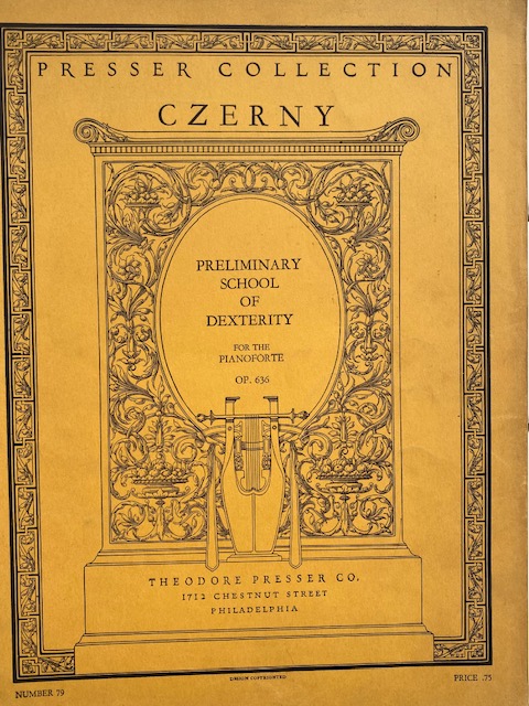 Preliminary School of Dexterity Op. 636